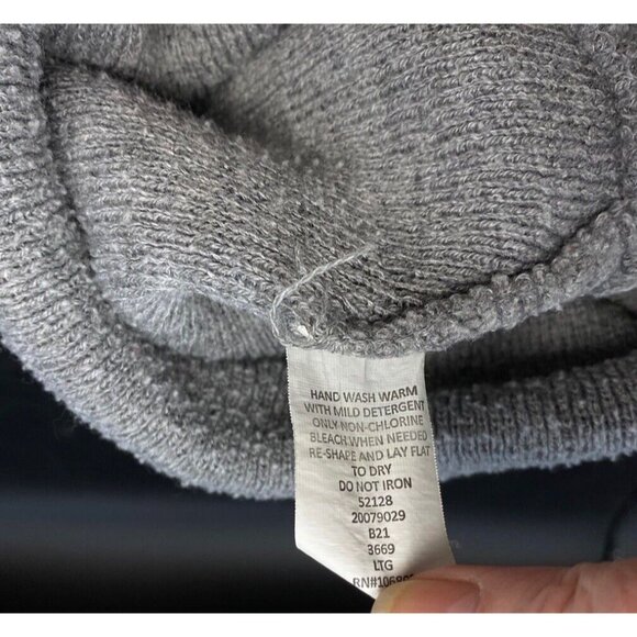 Duluth Trading Co. Tough Guy Knit Beanie Stocking Cap Grey Item 52128 Broken In - Picture 5 of 7